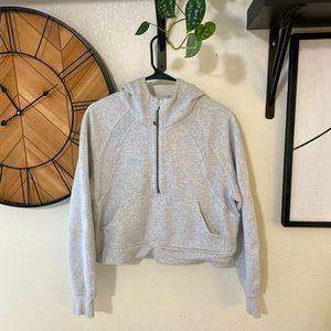 LuLulemon Scuba Oversized Funnel Neck Half Zip